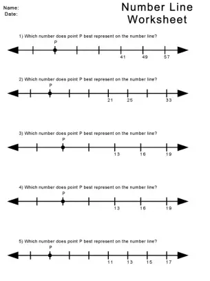 missing Printable  Worksheets on number Number numbers worksheet line Lines Math