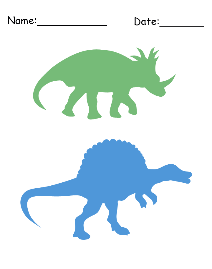 tyrannosaurus rex dinosaur stencil