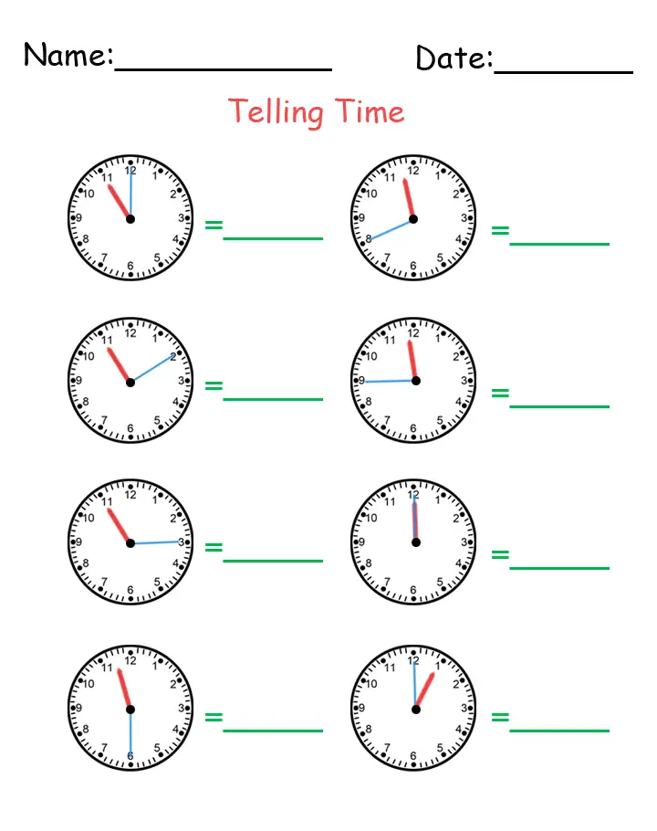 drawing time printable worksheets