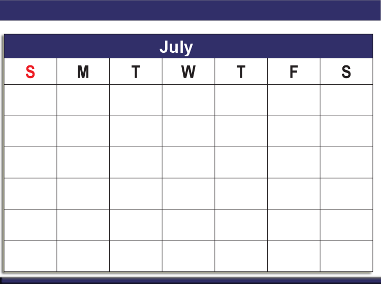 Free Printable Blank Calendars