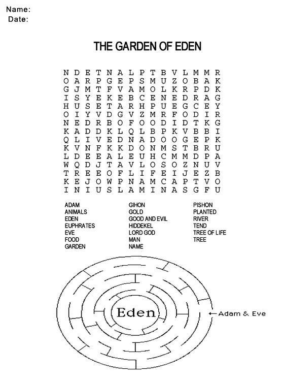 printable word search church worksheet