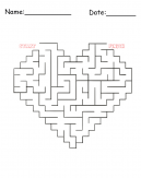 Heart Puzzle Printable Games