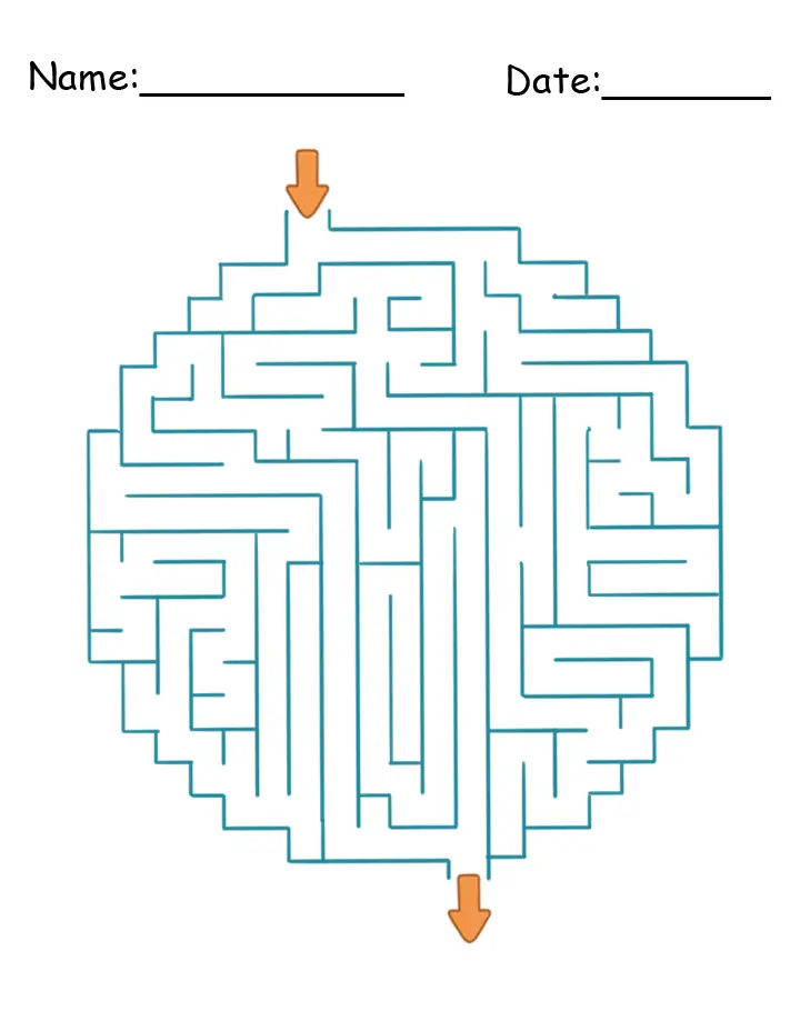 Page 2 30+ Free Printable Mazes