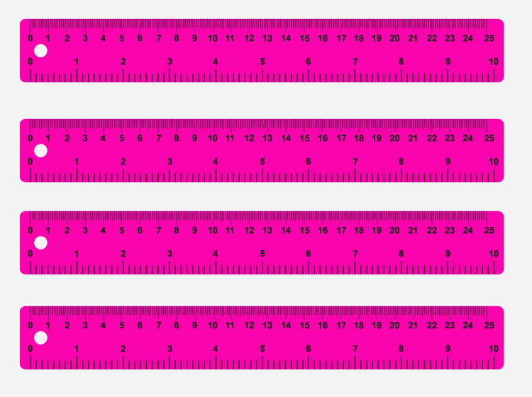 free printable 14 rulers by 12
