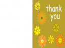 Floral Thank You Cards