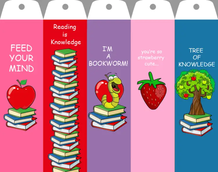 Printable Silly Quotes Bookmarks