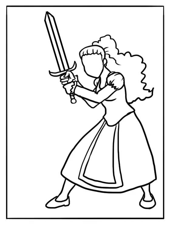 Fantasy World Coloring Sheets