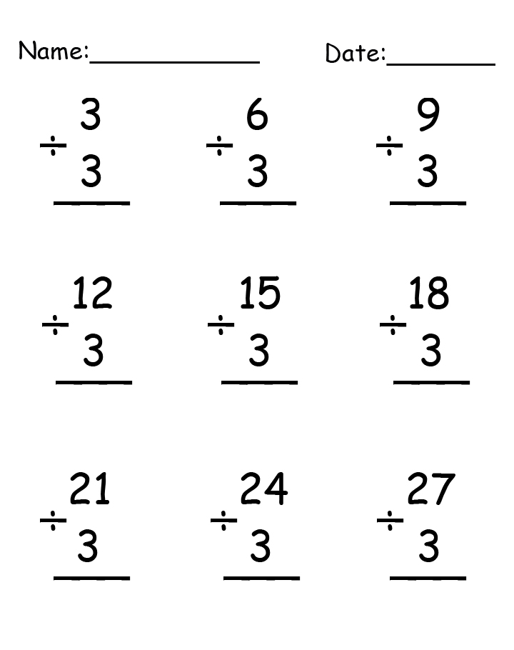 math-division-worksheet