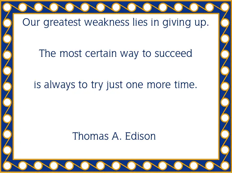 Edison Printable Motivational Quotes