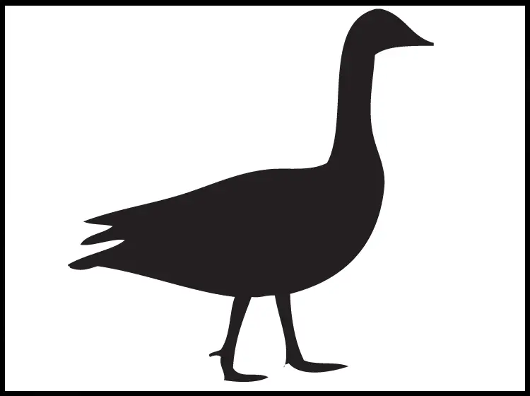 printable goose stencils