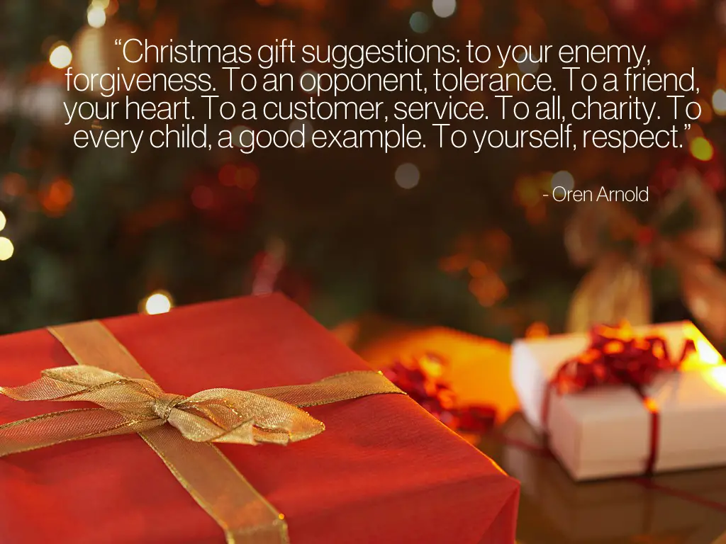 Christmas Gifts Quote