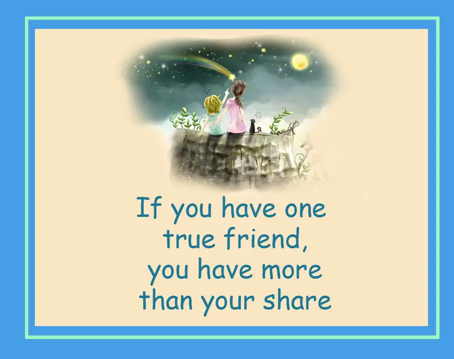 True Friends Printable Quotes