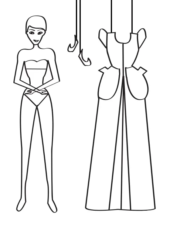 Printable Barbie Paper Doll Template