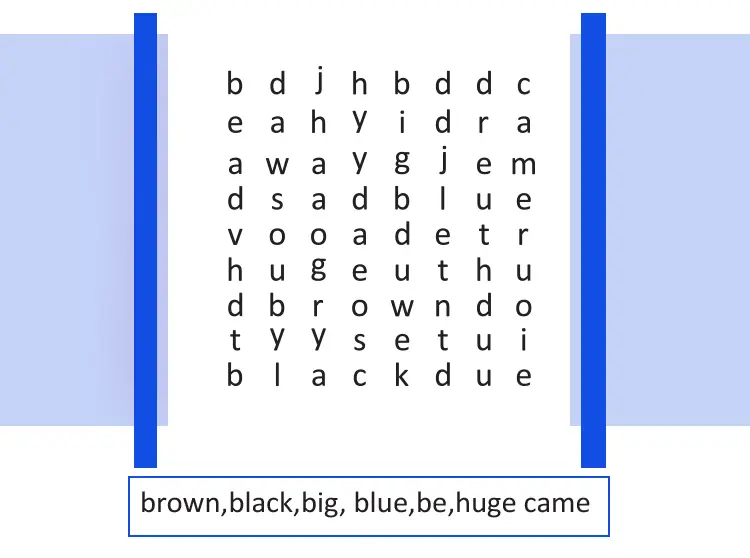 Printable Letter B Word Search Puzzles