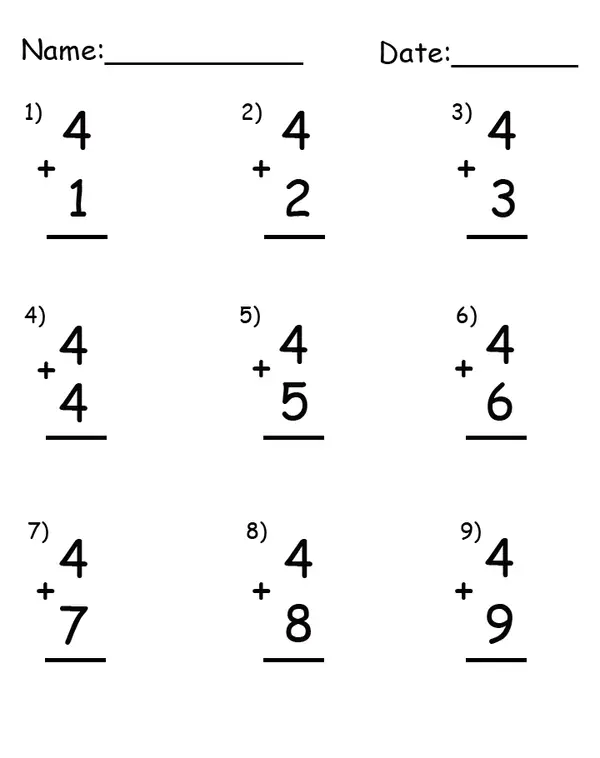 adding-one-worksheets