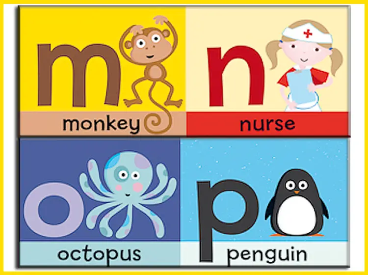 MNOP Preschool Printable Lesson