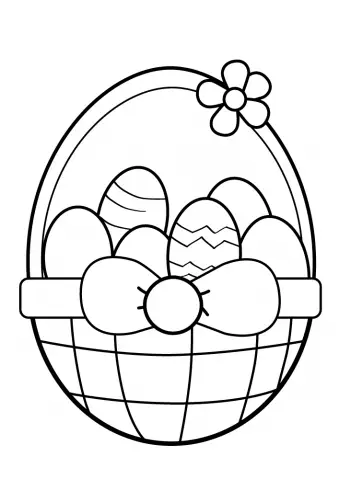 10+ Free Printable Easter Coloring Pages