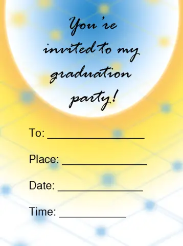 20+ Free Printable Graduation Invitations