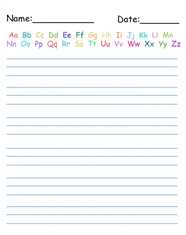 10 free printable handwriting worksheets