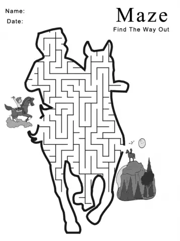 printable find your way out maze games