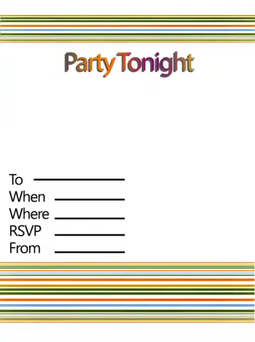 30+ Free Printable Party Invitations