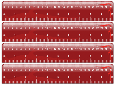 Free Printable Blank Ruler Templates [10 Cm, Inch, Paper] +PDF